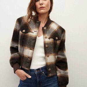 Veronica Beard Stanley Plaid Jacket - Size 12